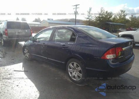 2010 Honda Civic Lx из США, поврежденный, VIN 2HGFA1F55AH567769